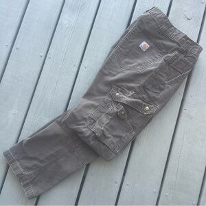 Carhartt Relaxed Fit Double Front Ripstop Cargo Workwear Pants 32x32 B342-DFE